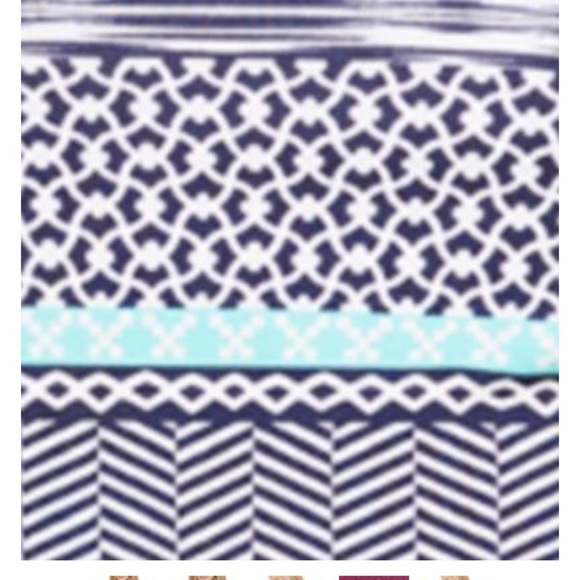 NWT JAG Ombre Stripe Multi-Strap Back Tankini Swim Top S Small - Picture 4 of 11